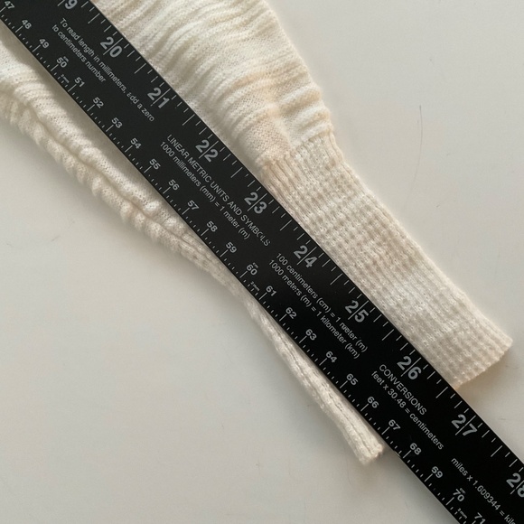 Athleta Open Front Duster Cardigan Sz M White Lightweight Boho Lagenlook Breezy - Picture 6 of 10